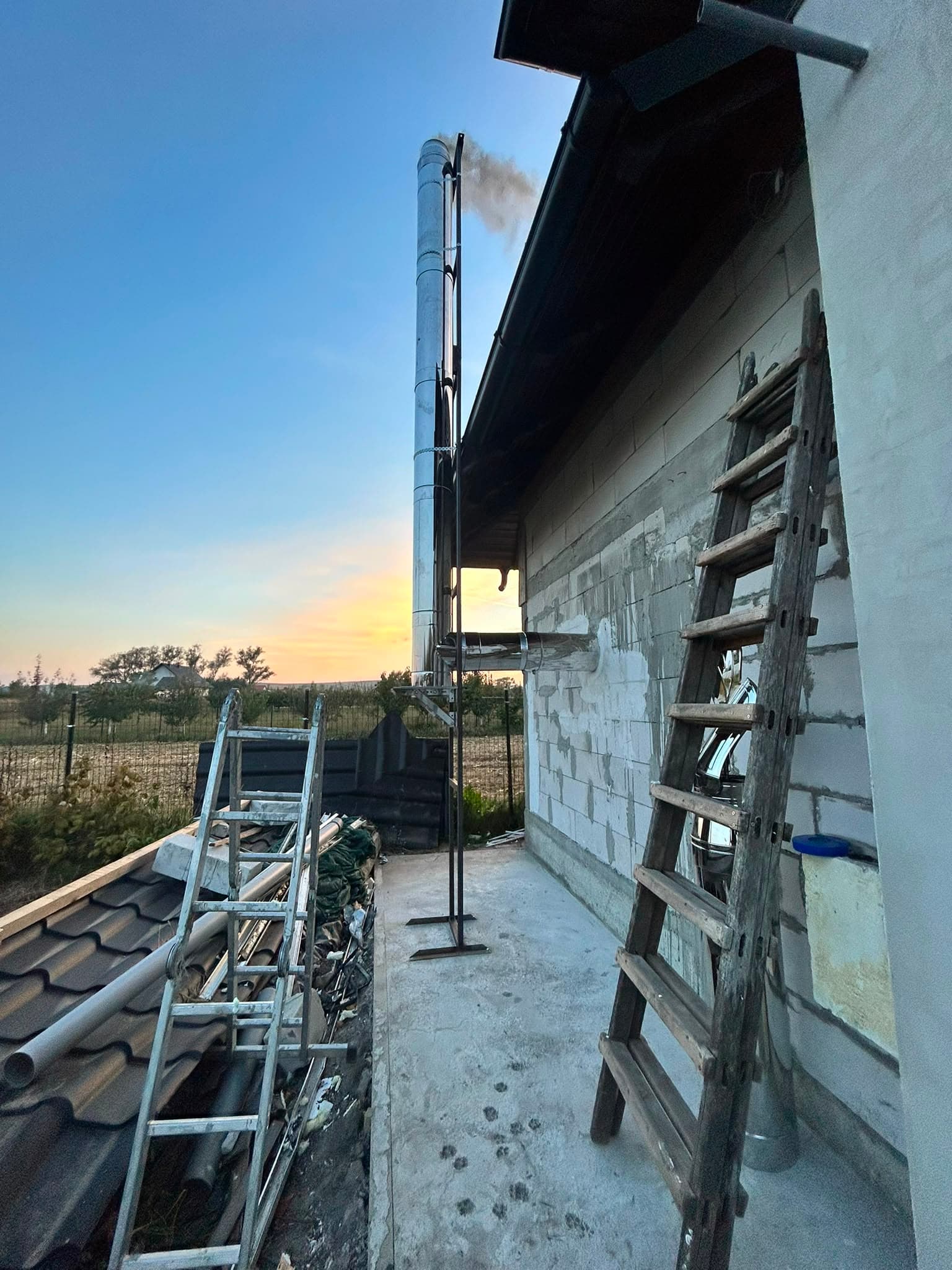 Instalare coș inox completă la casă